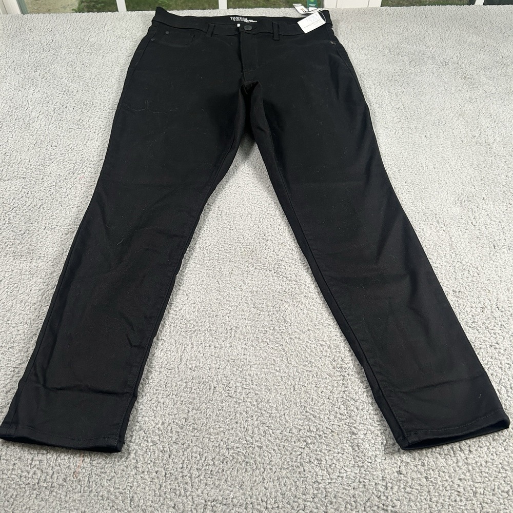 Time and Tru Jeans Women's 16 Black High Rise Sculpting Ankle Jegging Light Wash